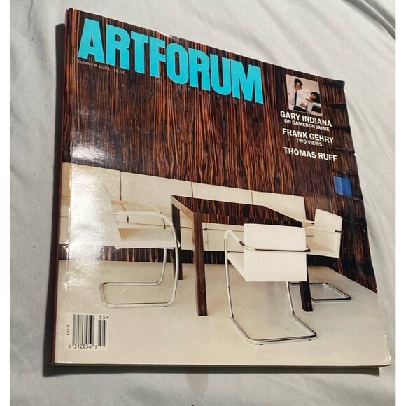 Other - Artforum Magazine Summer 2001 Gary Indiana on Cameron Jamie, Frank Getty, & Ruff